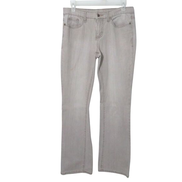 Faded Glory Jeans Women Sz 6 Boot Cut Light Gray Mid Rise Casual Western - Picture 1 of 10